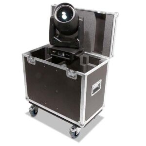 Live chest case 2x Eliminator Stryker Beam Moving Heads