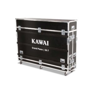 Heavy geteiltes Haubencase Kawai SK-7 Flügel mit Rollen