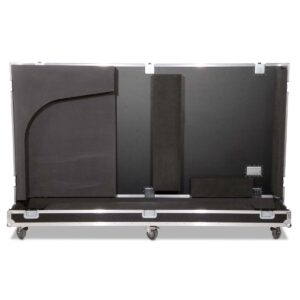 Heavy geteiltes Haubencase Kawai SK-7 Flügel mit Rollen