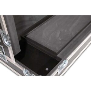 Heavy geteiltes Haubencase Kawai SK-7 Flügel mit Rollen