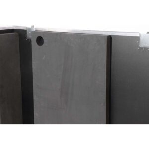 Heavy geteiltes Haubencase Kawai SK-7 Flügel mit Rollen