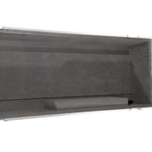 Heavy geteiltes Haubencase Kawai SK-7 Flügel mit Rollen