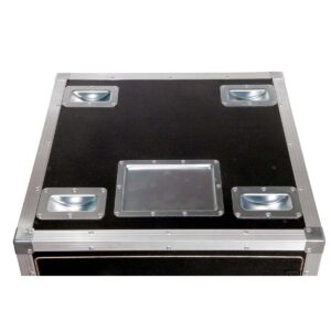Sliding Door Case mit 5 Schubladen + Radmulden + Rollen