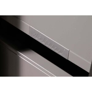 Sliding Door Case mit 5 Schubladen + Radmulden + Rollen