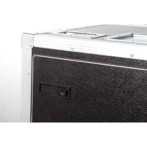 Sliding Door Case mit 5 Schubladen + Radmulden + Rollen