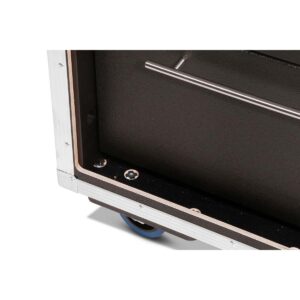 Sliding Door Case mit 6 Schubladen + Radmulden + Rollen