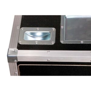Sliding Door Case mit 6 Schubladen + Radmulden + Rollen