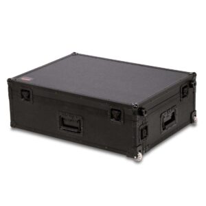 Trolley Controller Case Pioneer FLX 10 + 2HE Rackspace  - all black