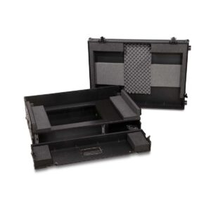 Trolley Controller Case Pioneer FLX 10 + 2HE Rackspace  - all black