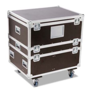 Professional Chest Case for Medical Devices with 2 Spacers