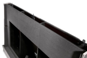 Display Multi Case 75-100 Zoll 1in1 Rollen