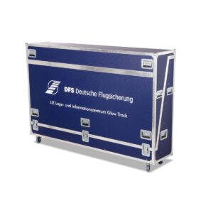 Display Multi Case 75-100 Zoll 1in1 Rollen