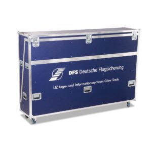 Display Multi Case 75-100 Zoll 1in1 Rollen