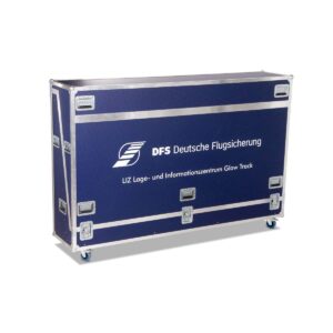Display Multi Case 75-100 Zoll 1in1 Rollen