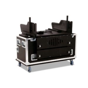 Flip Case mit Hub-Lift Yamaha DM7 Rollen