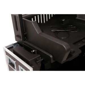 Flip Case mit Hub-Lift Yamaha DM7 Rollen