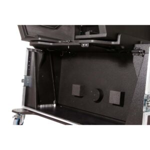Flip Case mit Hub-Lift Yamaha DM7 Rollen
