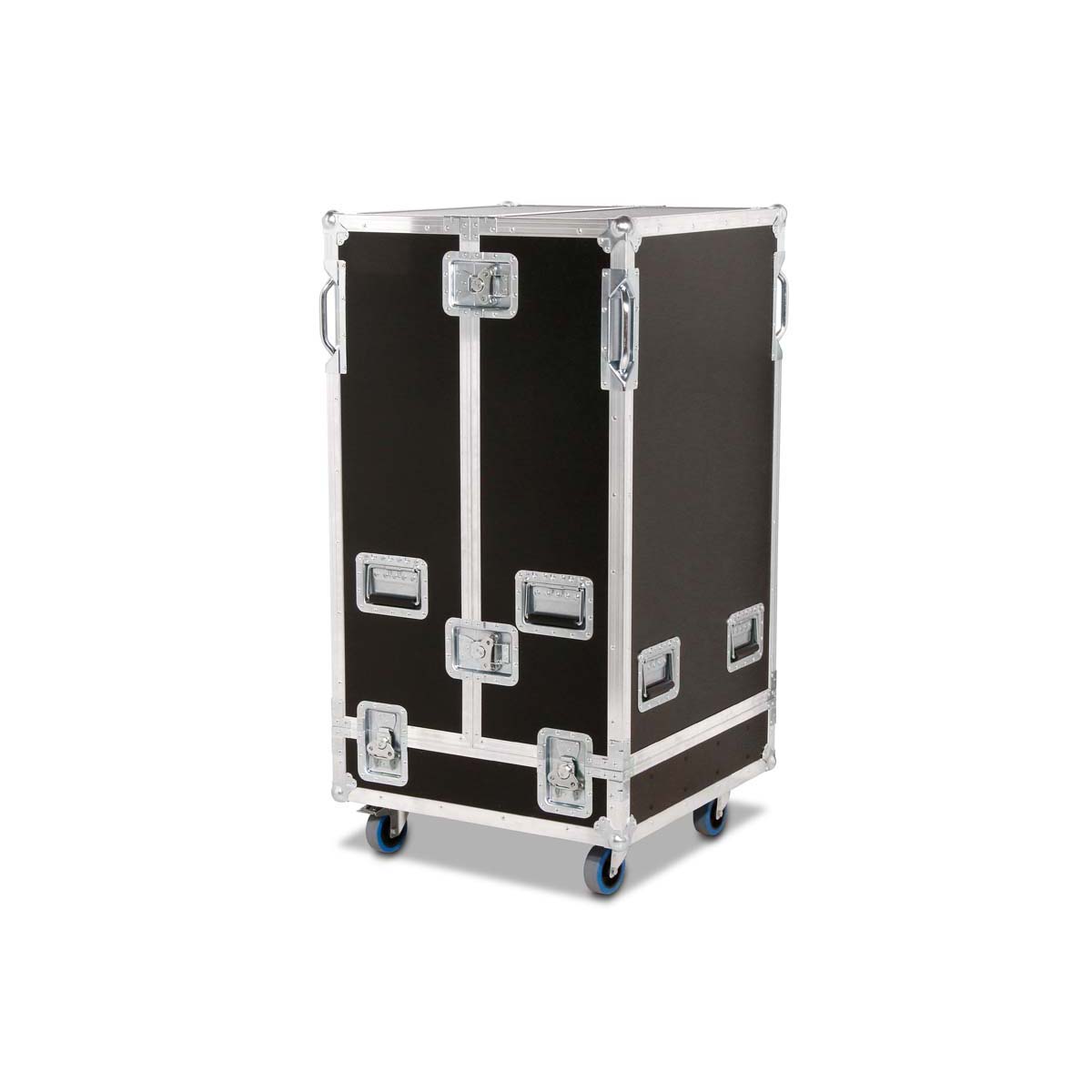 Hood case 3x QSC LA112 + flying frame + wheels