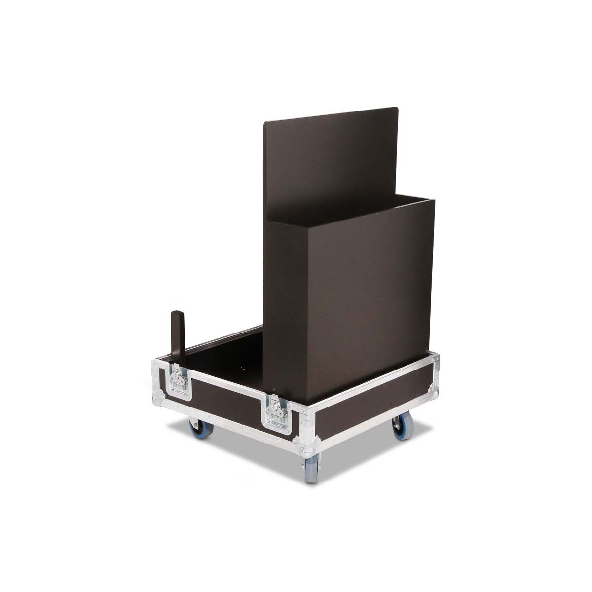 Hood case 3x QSC LA112 + flying frame + wheels