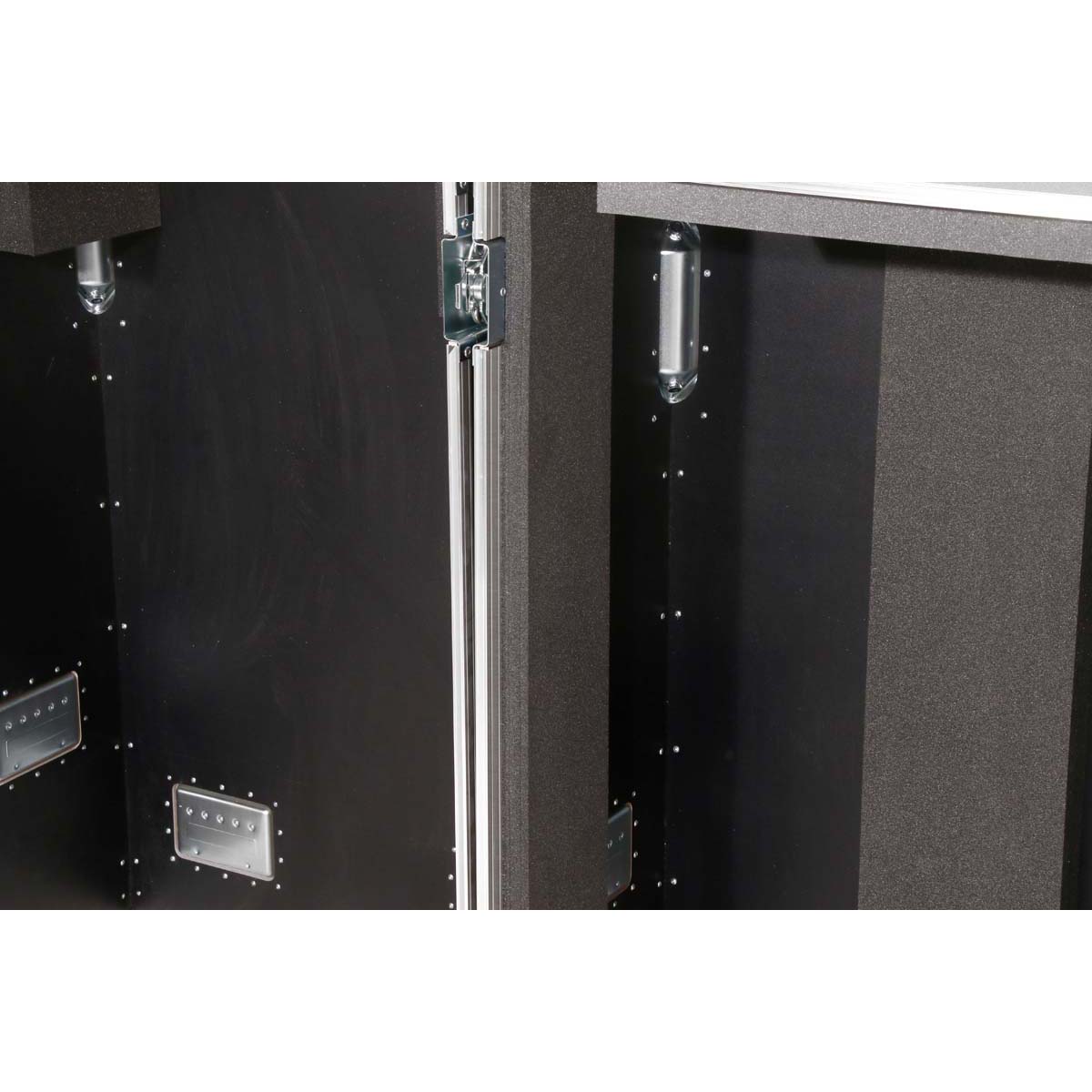 Hood case 3x QSC LA112 + flying frame + wheels