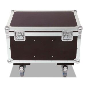 Truhencase 2x ADJ Fog Fury Jett Pro + Fach + Rollen