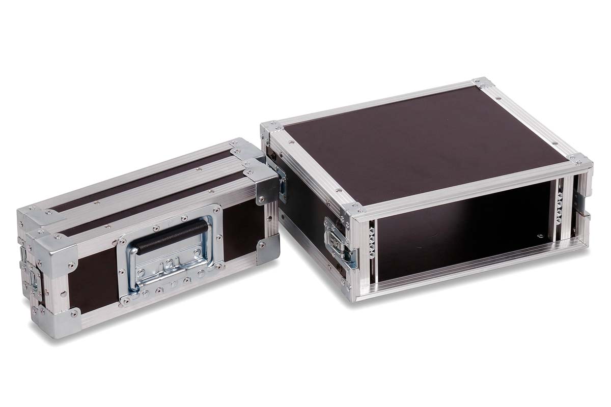 2U Double Door Rack, 9.5-inch Variable Width