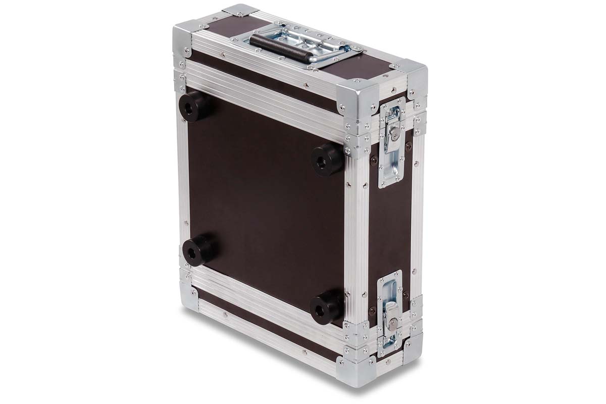 2U Double Door Rack, 9.5-inch Variable Width