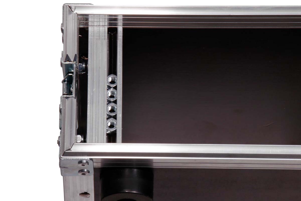 2U Double Door Rack, 9.5-inch Variable Width