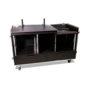 Regiecase Yamaha DM7 Compact + 2x 19" Rackspace