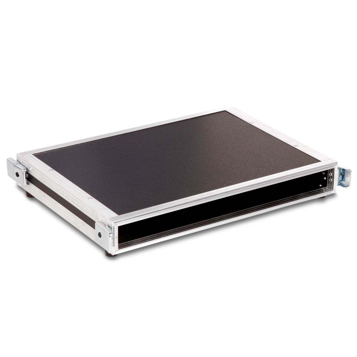 1U Double-Door Rack Eco Wood 36cm Color