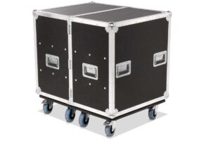 Zubehörcase 2x3 Kisten E2 Euronorm Polyboard