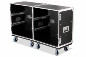 Zubehörcase 2x3 Kisten E2 Euronorm Polyboard