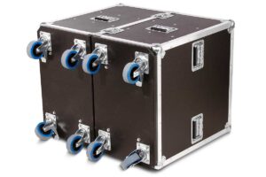 Zubehörcase 2x3 Kisten E2 Euronorm Polyboard