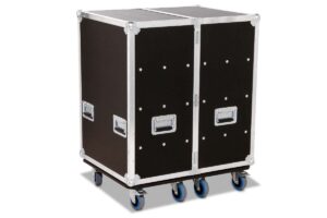 Zubehörcase 2x4 Kisten E2 Euronorm Polyboard