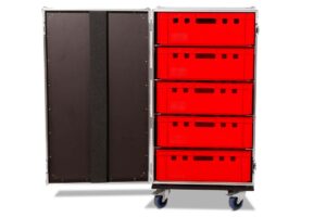 Zubehörcase 1x5 Kisten E2 Euronorm
