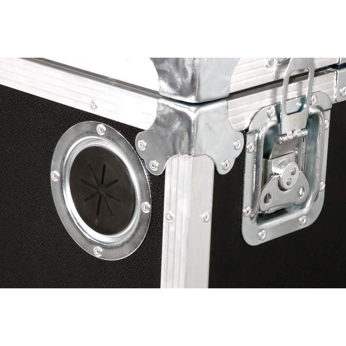 Merchandise Case mit 6 Fächern und Ablage