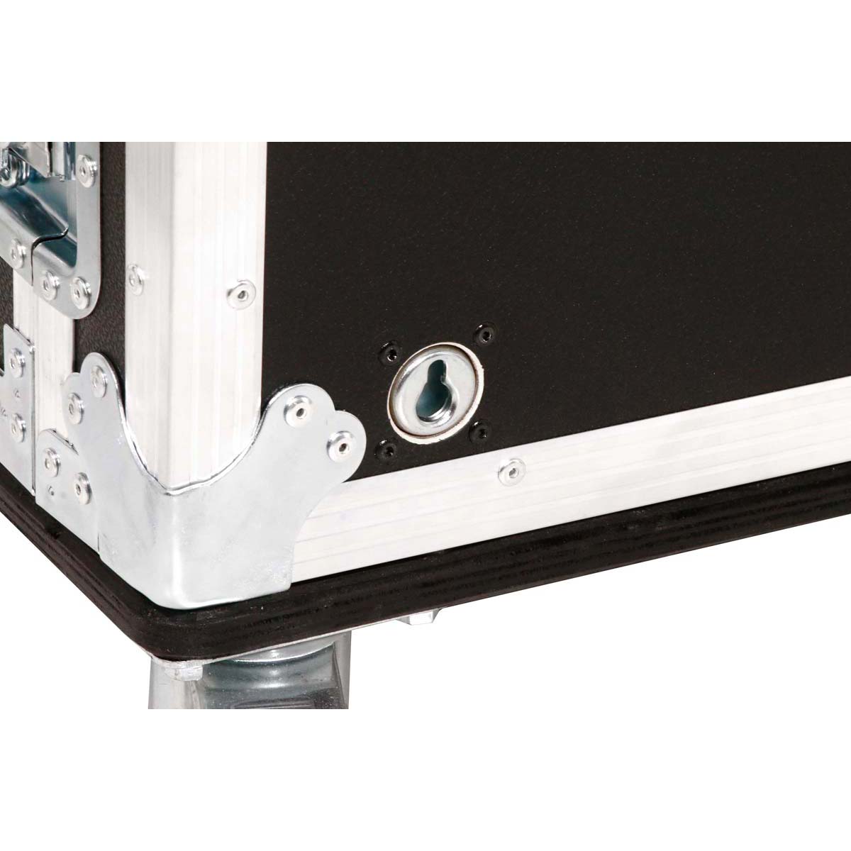 Merchandise Case mit 6 Fächern und Ablage