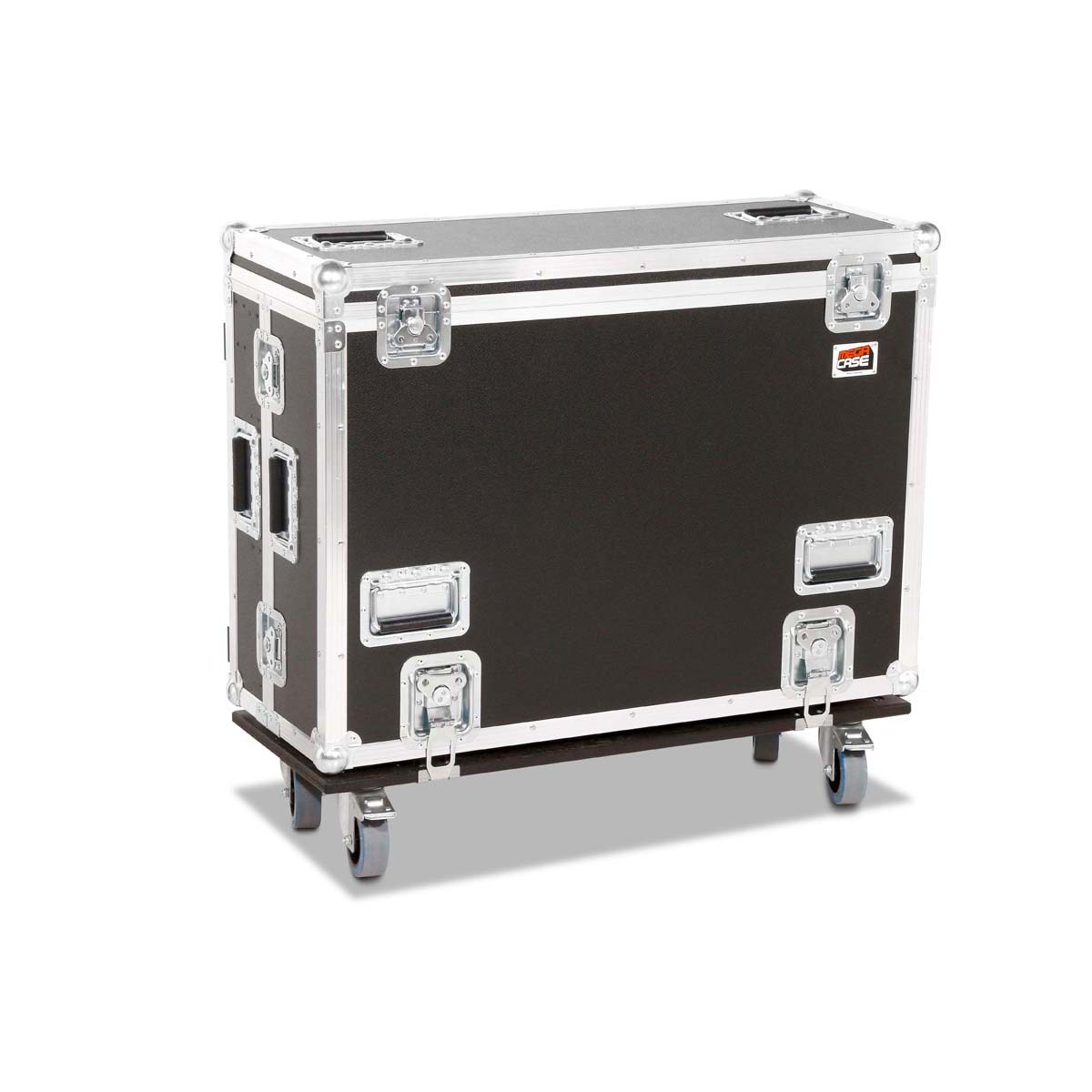 Angled Case GrandMA3 on PC Command Wing + 2 x 15" or 27" Monitors