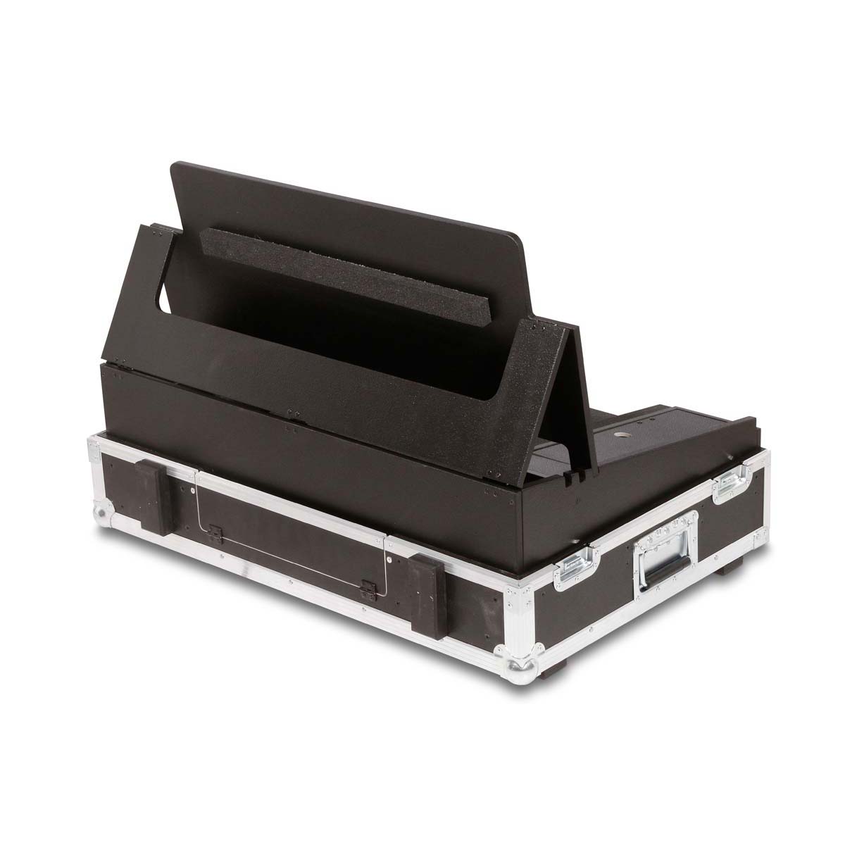 Angled Case GrandMA3 on PC Command Wing + 2 x 15" or 27" Monitors