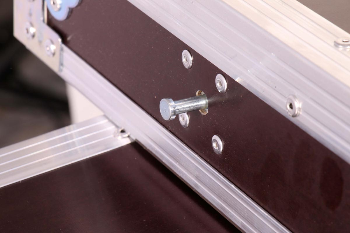 Zubehörcase 1x4 Kisten E2 Euronorm + Tischfunktion