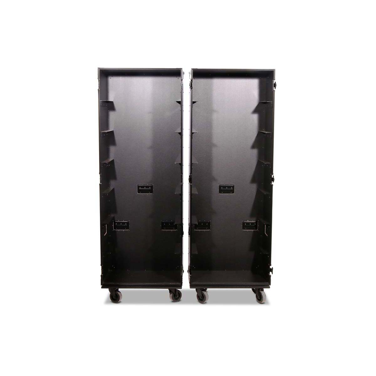 Professional Cabinet Case with 2 x 7 Accessory Boxes, 600 x 400 x 220 mm