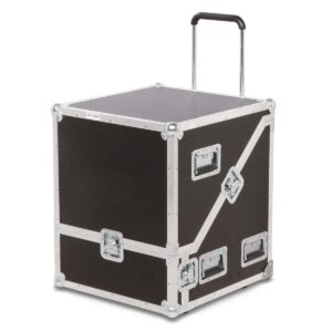 Schuine trolleykoffer voor Bezzera Mitica espressomachine en Eureka Mignon koffiemolen