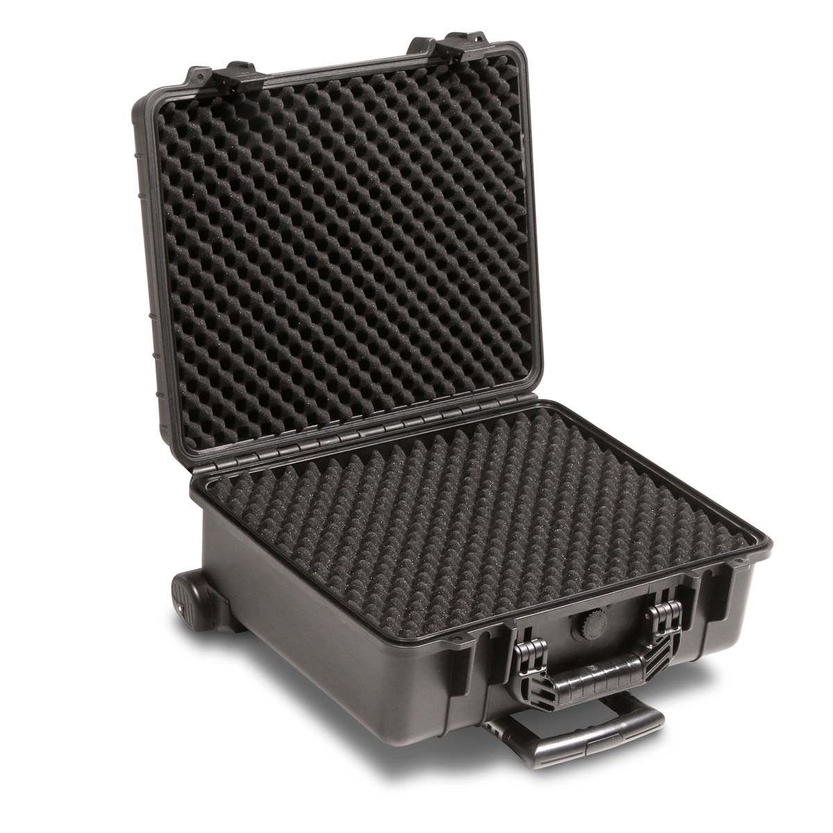 Valise en plastique 442 x 350 x 170 + Trolley