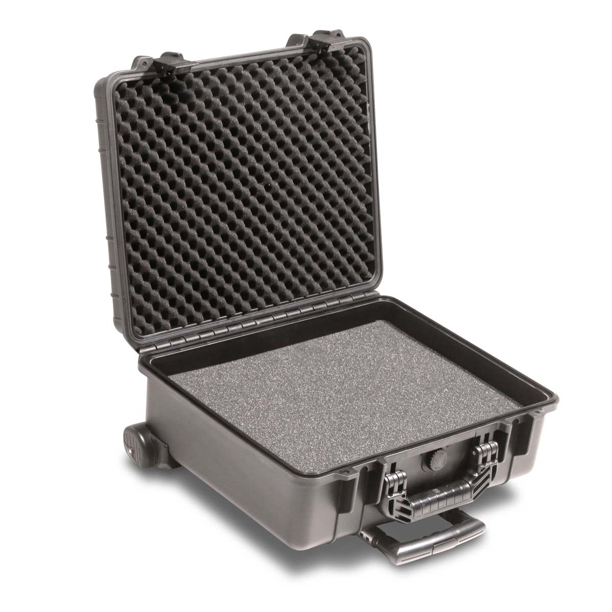 Valise en plastique 442 x 350 x 170 + Trolley