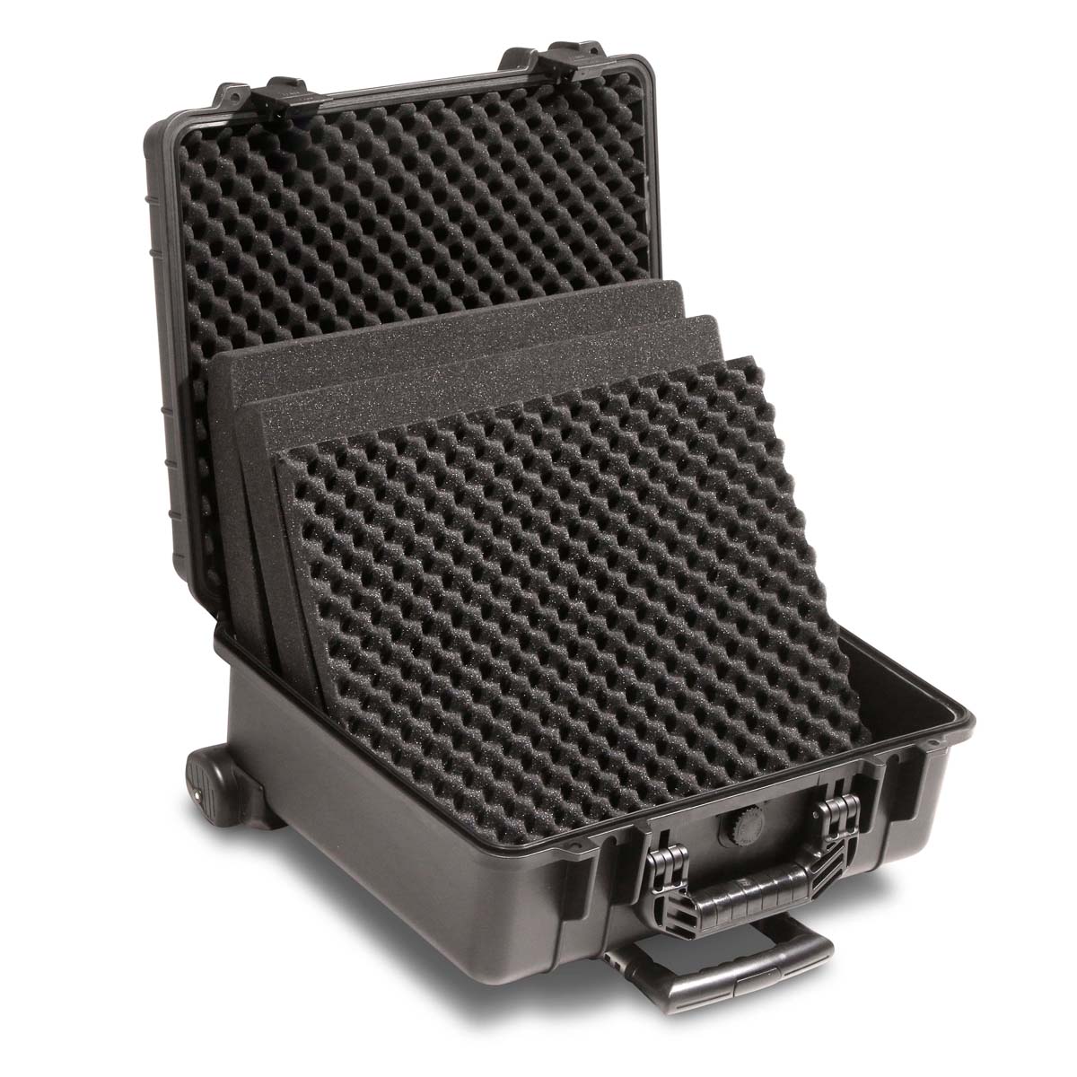 Valise en plastique 442 x 350 x 170 + Trolley