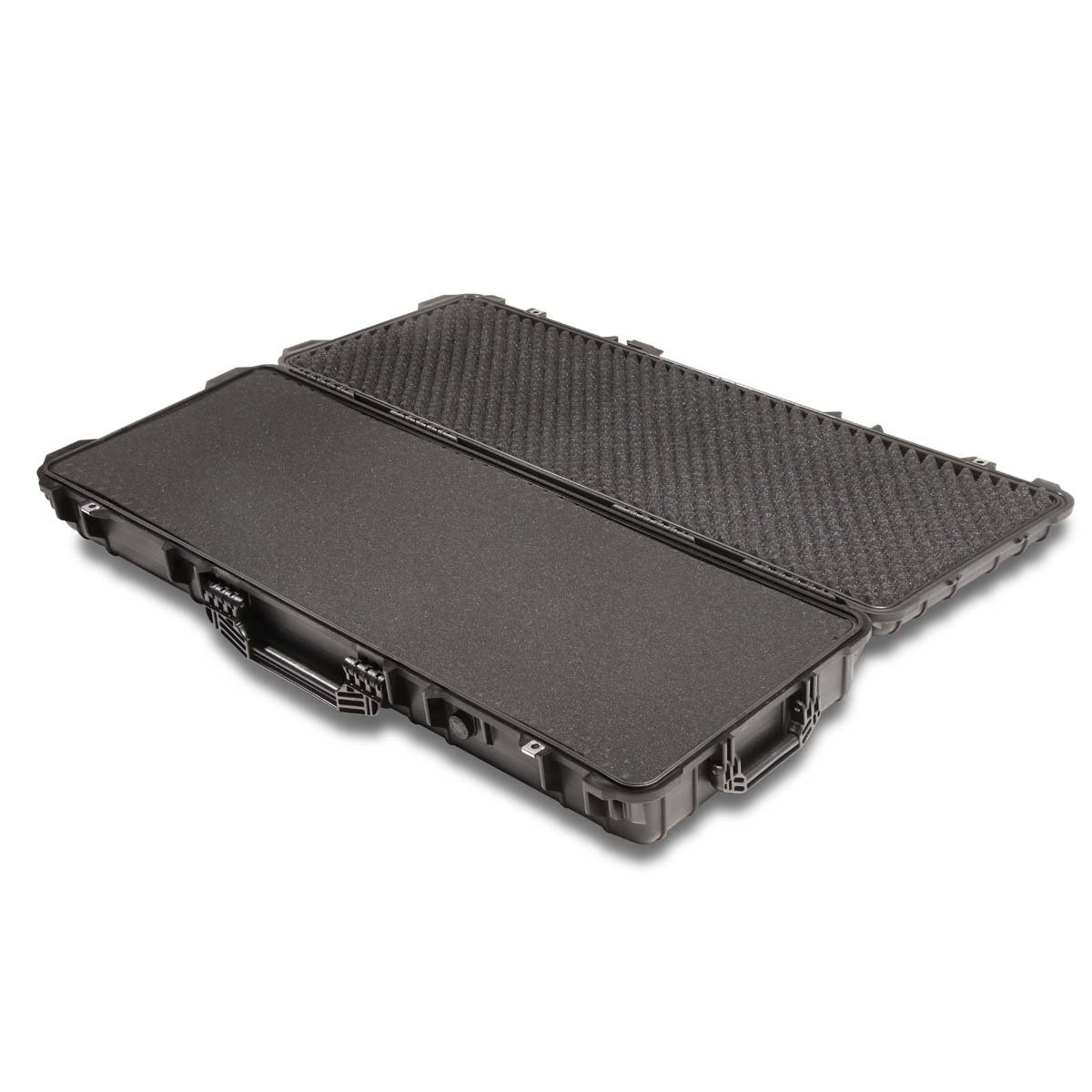 Kunststof koffer 1066 x 368 x 136 mm met trolleyfunctie