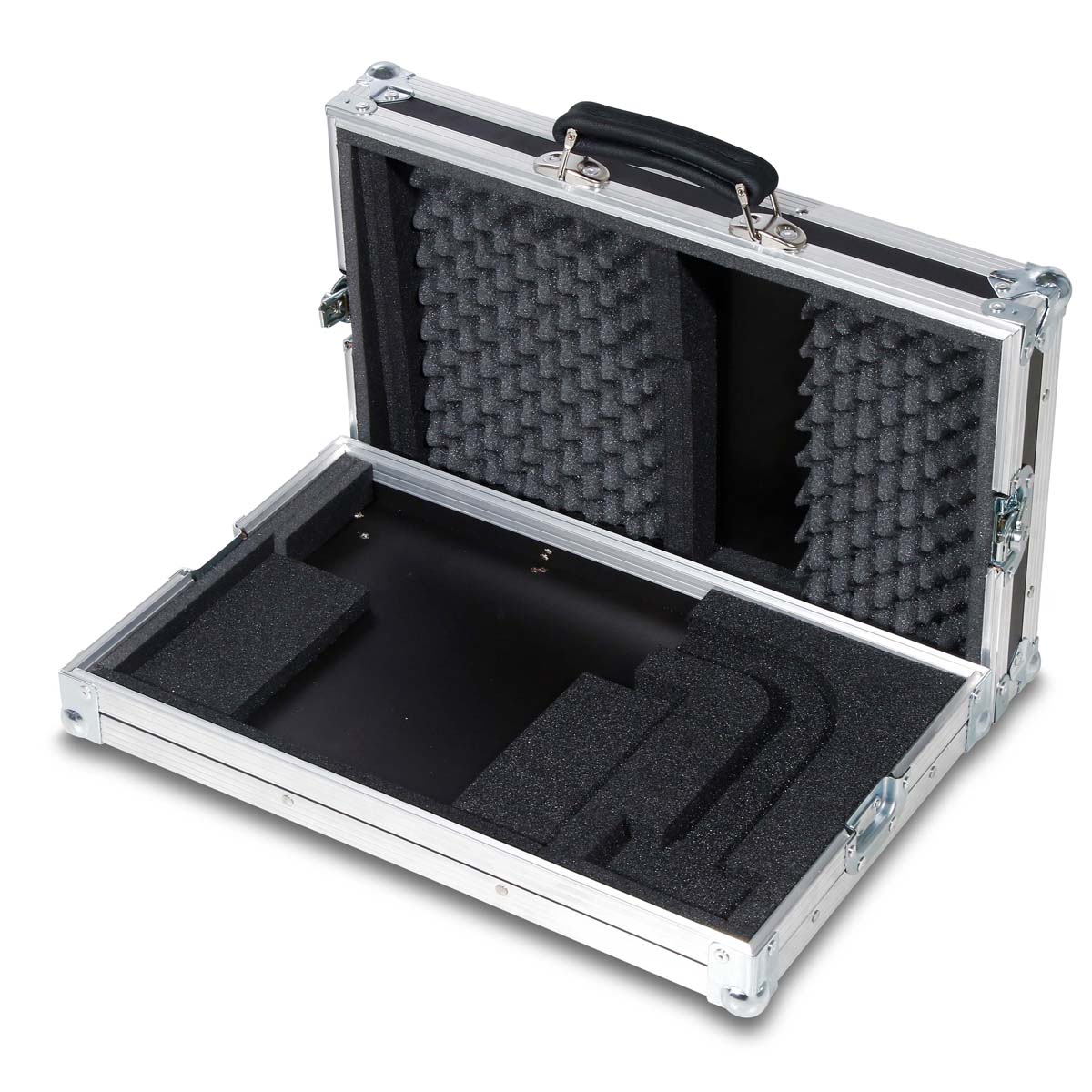 Flight case pour pédalier multi-effets NUX MG-30 avec double footswitch NMP-2