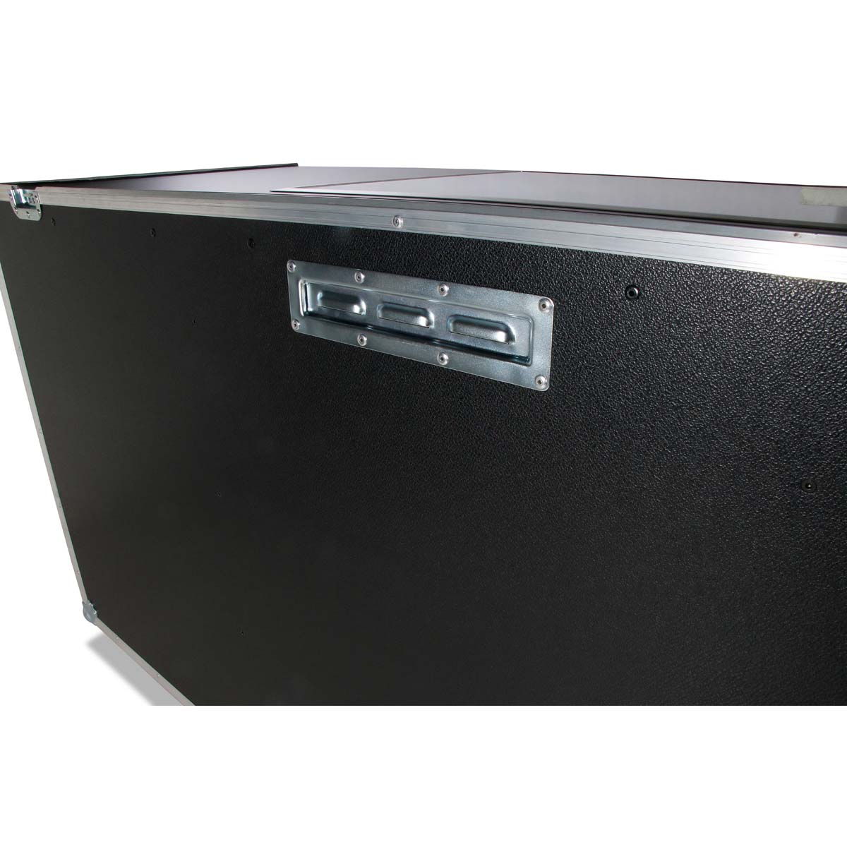 Flight-case cuisine mobile avec plaque de cuisson et évier