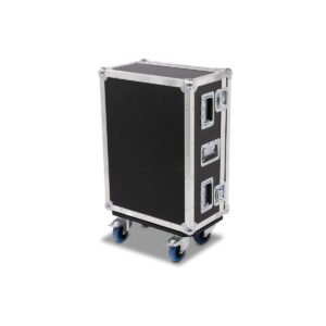 Flight-case pour console Allen & Heath SQ-5 / SQ-5+ avec compartiment arrière (dockhouse)
