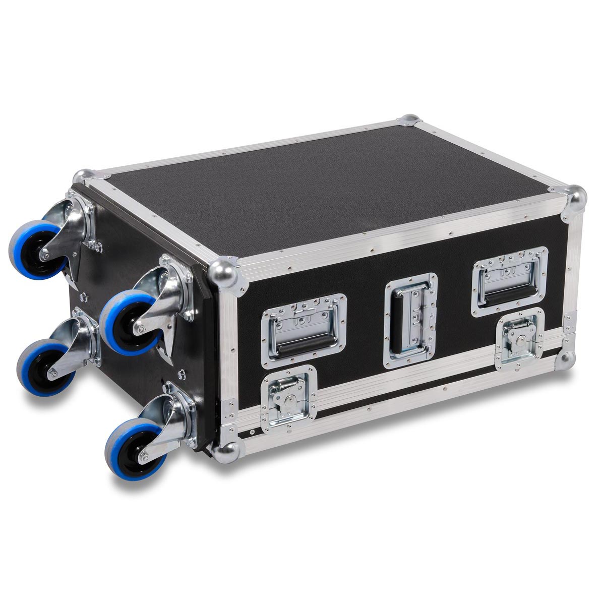 Flight-case pour console Allen & Heath SQ-5 / SQ-5+ avec compartiment arrière (dockhouse)